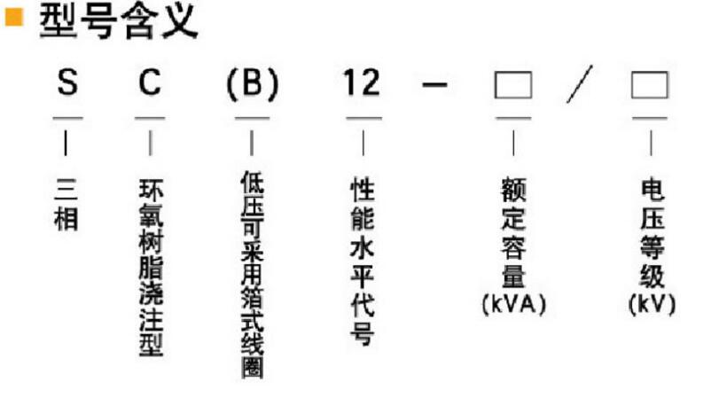 SCB12-10KV級(jí)三相全銅干式變壓器